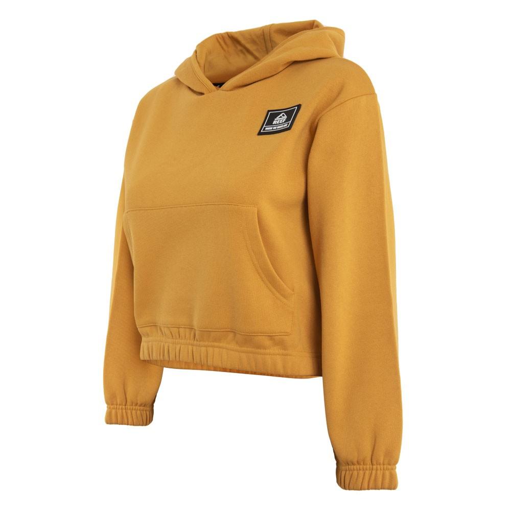 Poleron Kids Crop Top Mustard