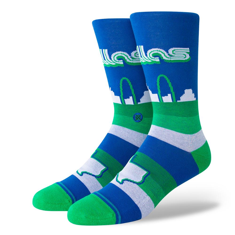 Stance Sock Men NBA Dallas Mavericks City Royal 2023