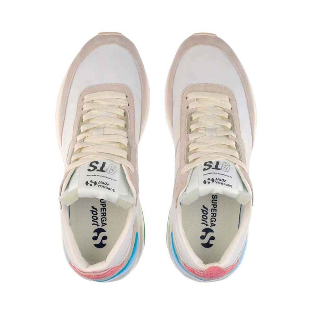 Zapatilla 4089 Training 9TS White Turquoise Green
