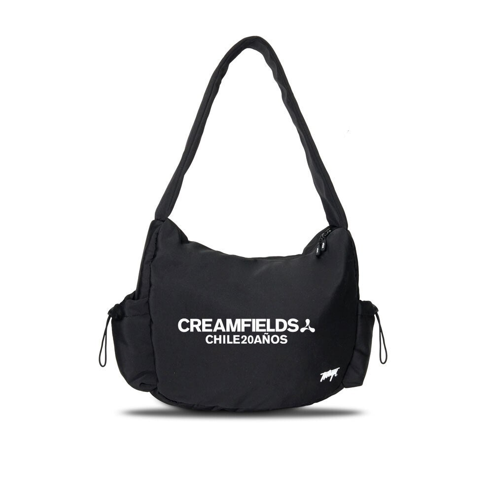 Bolso Cruzado Creamfields x Whatup All Black