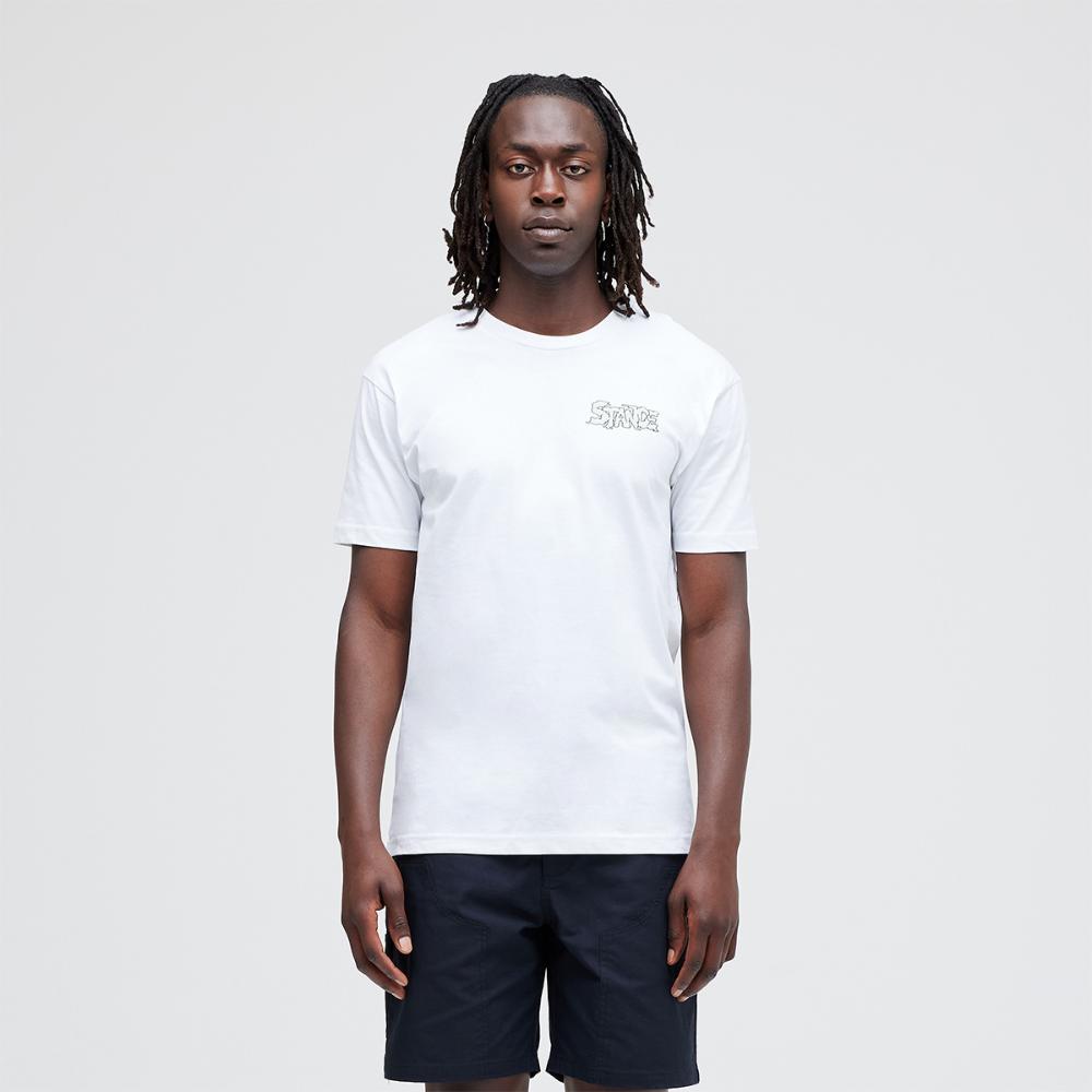 Polera Stance Ozone White
