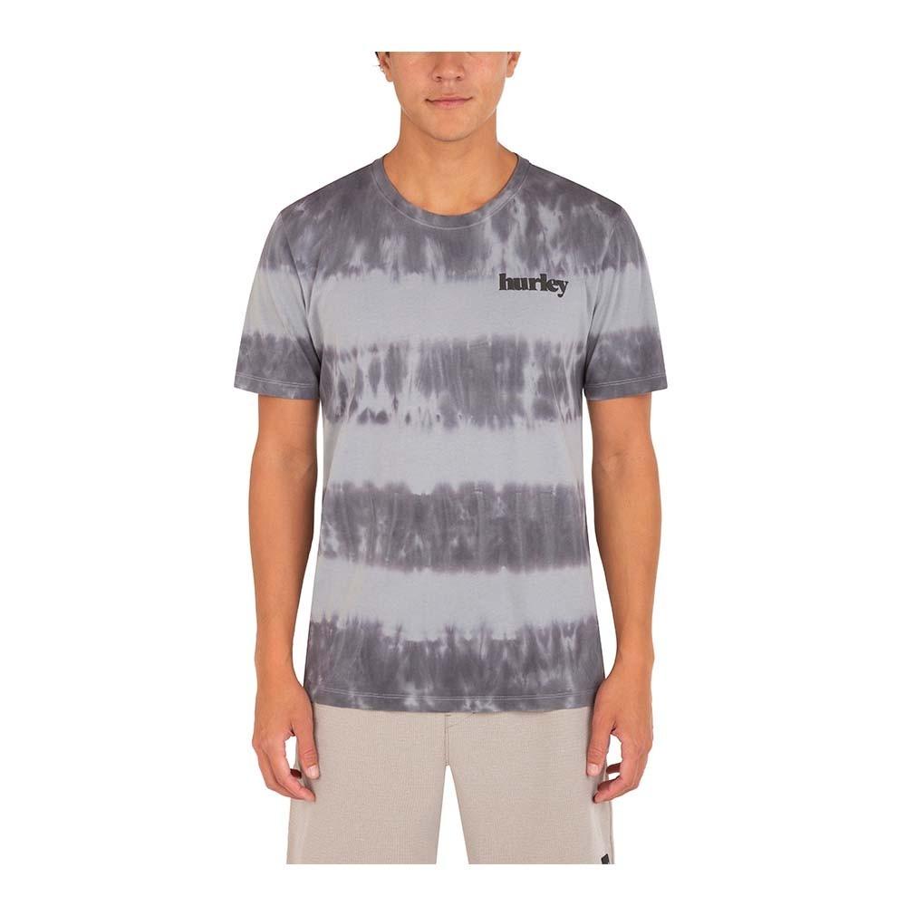 Polera Everyday Washed Tiedye Tealtint Grey Black Hurley