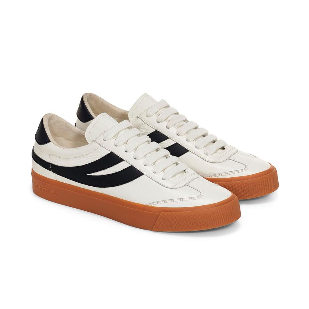 Zapatilla 4834 Club Swallow White Black Gum