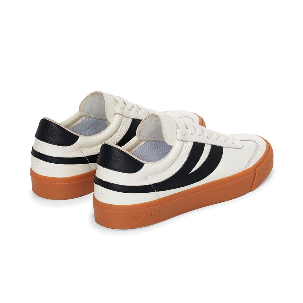 Zapatilla 4834 Club Swallow White Black Gum
