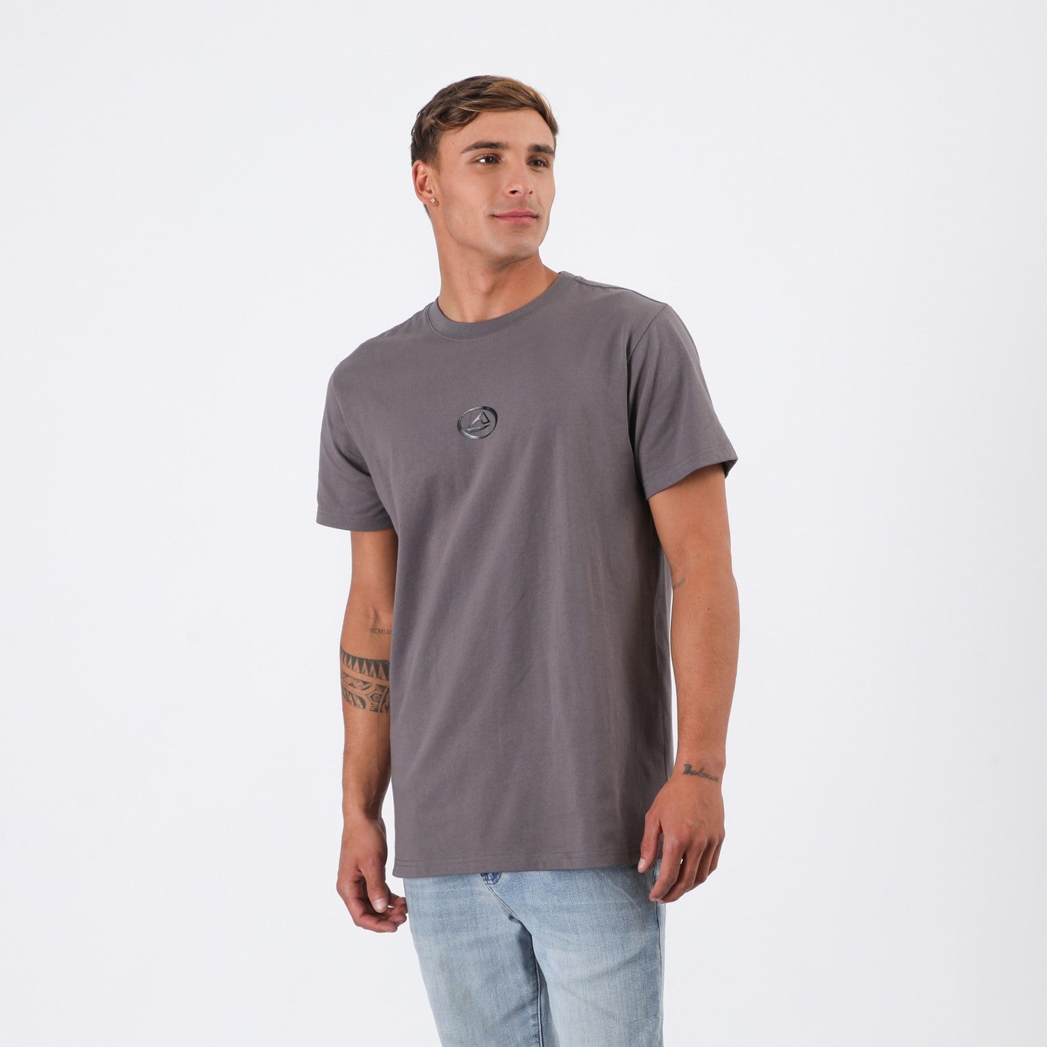 Polera Reef Men Easy Clean Grey