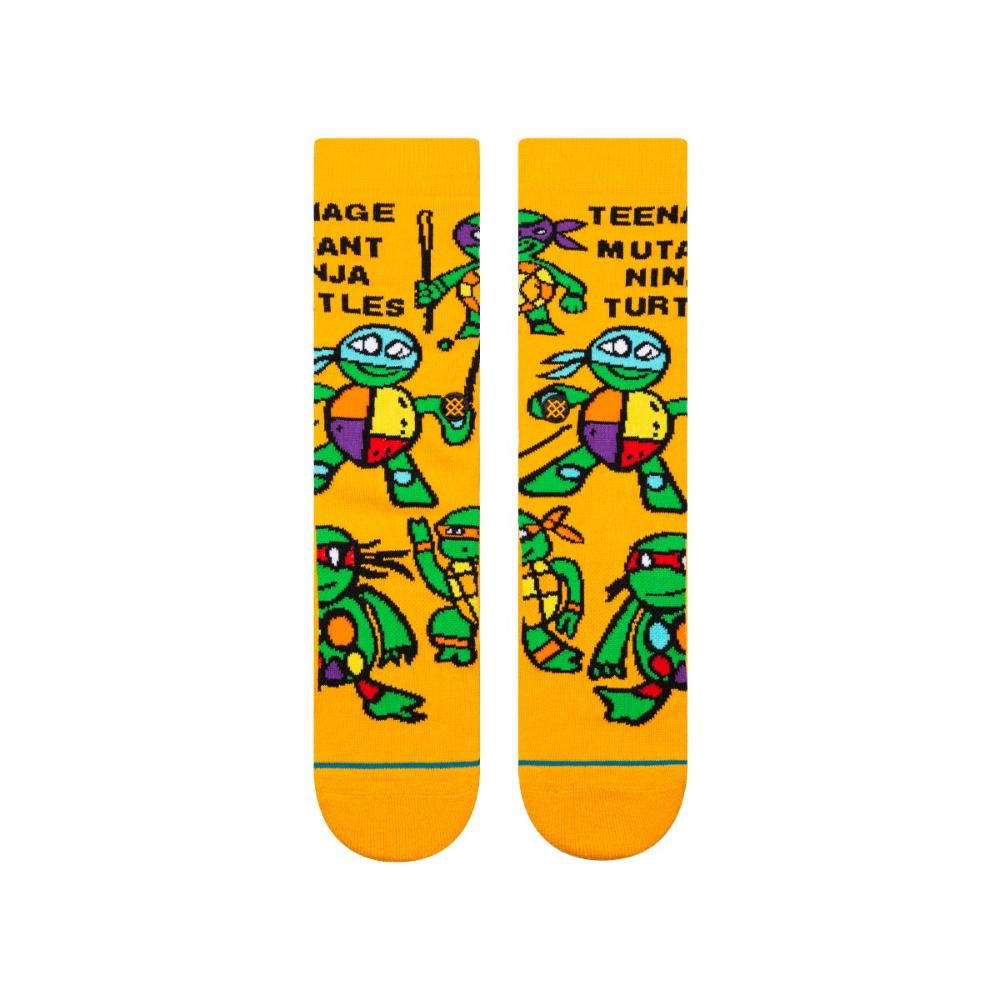 Stance Sock Men Teenage Mutant Ninja Turtles Orange