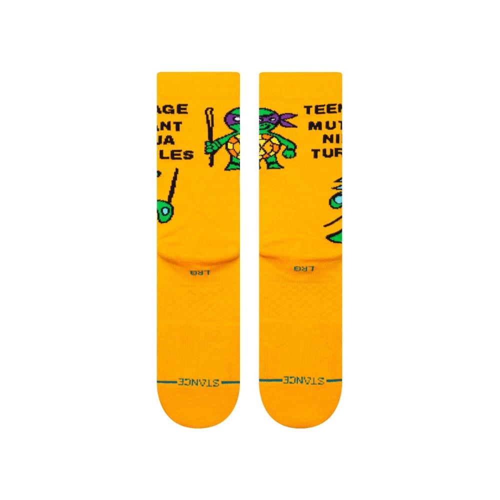 Stance Sock Men Teenage Mutant Ninja Turtles Orange