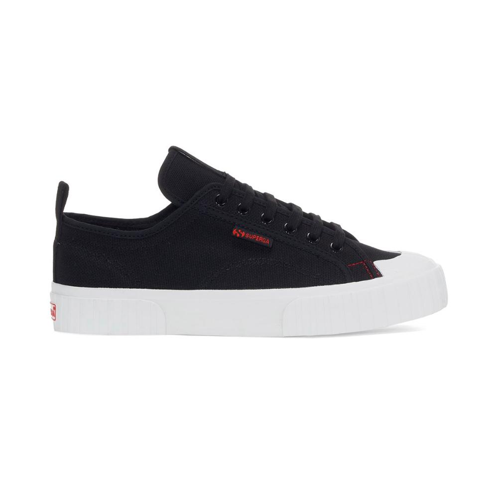 Zapatilla 2630 Stripe Black White Red