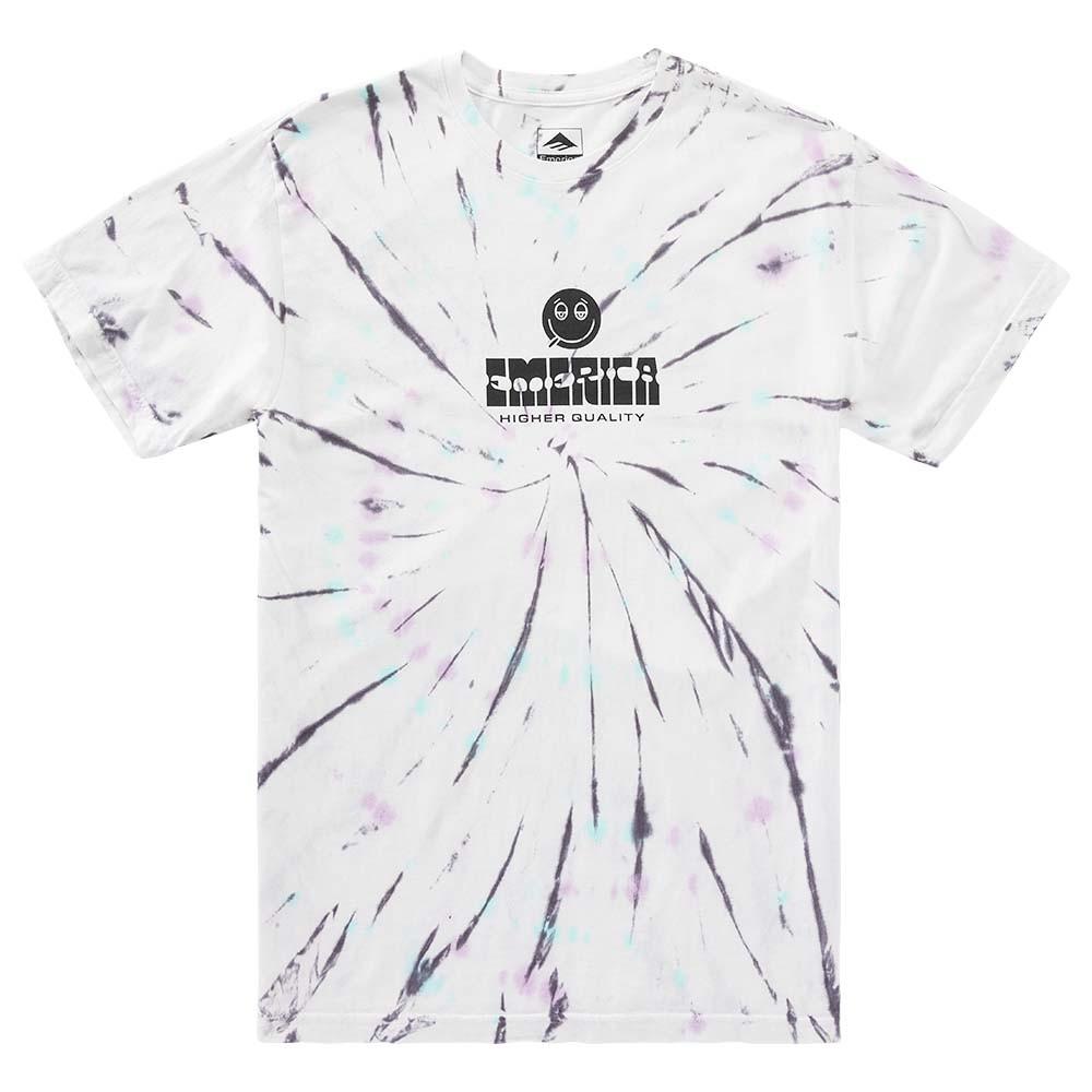 Polera Roll With Tiedye White Emerica