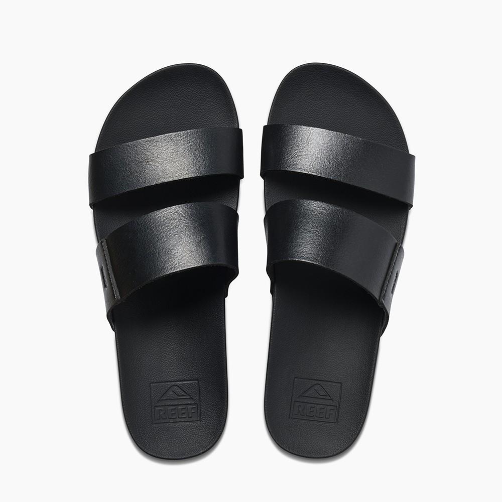 Sandalia Cushion Vista Hi Women All Black Reef