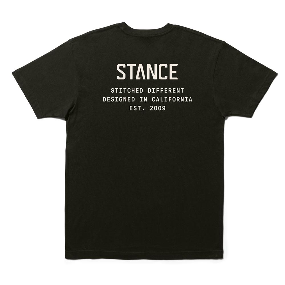 Polera Stance Established Black