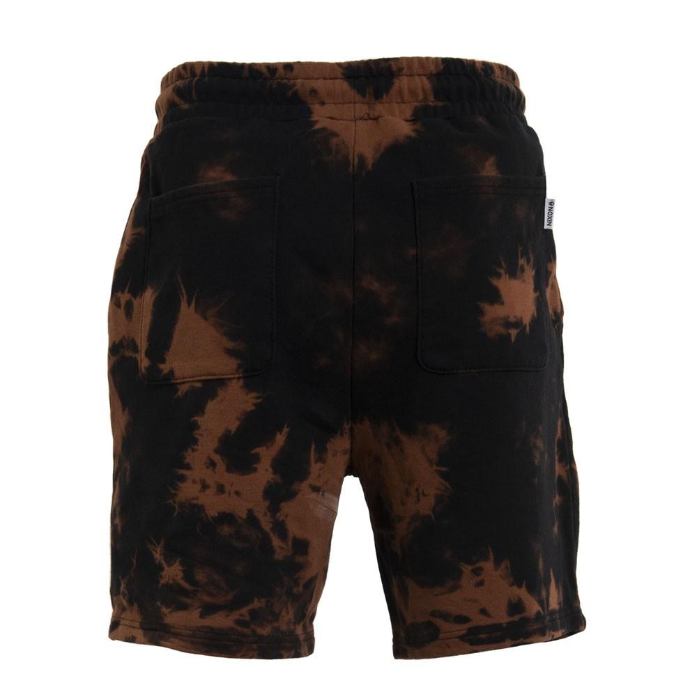 Short Men Tie Dye Black