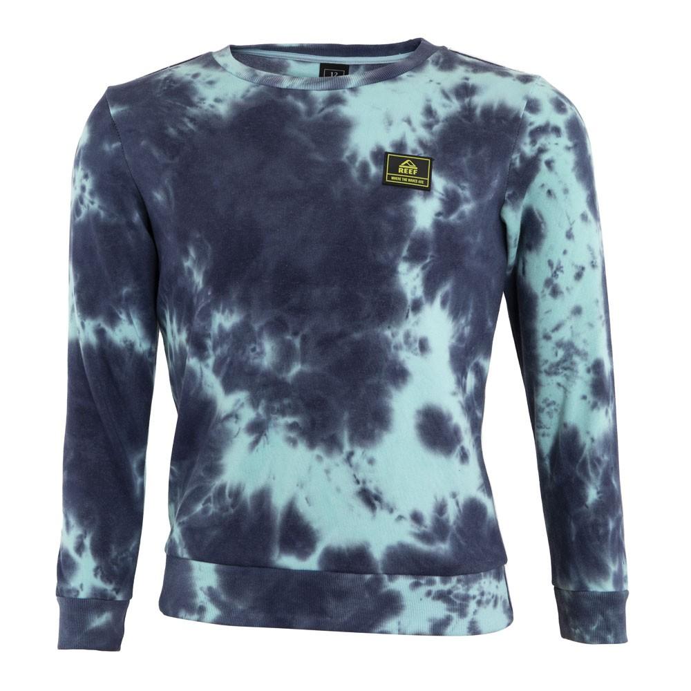 Poleron Kids Crew Tie Dye Blue Print