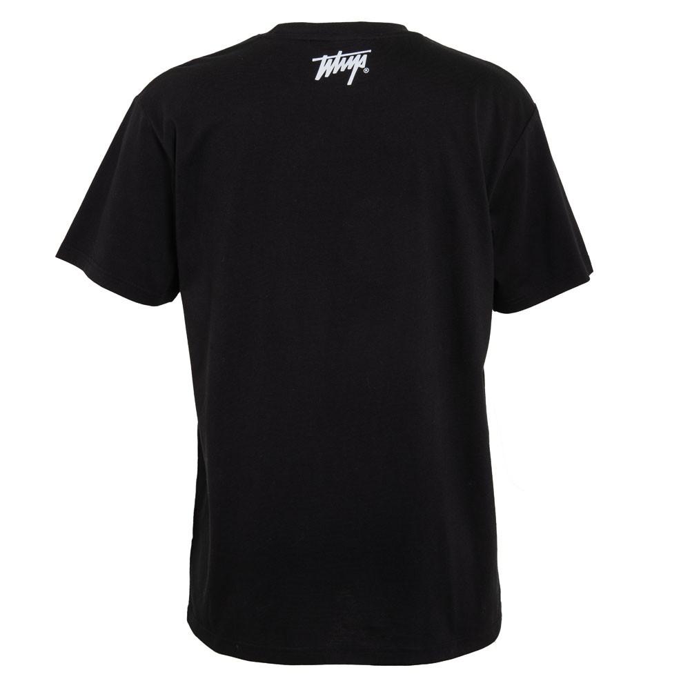 Polera Manga corta WHATUP Hombre I2304 Negro