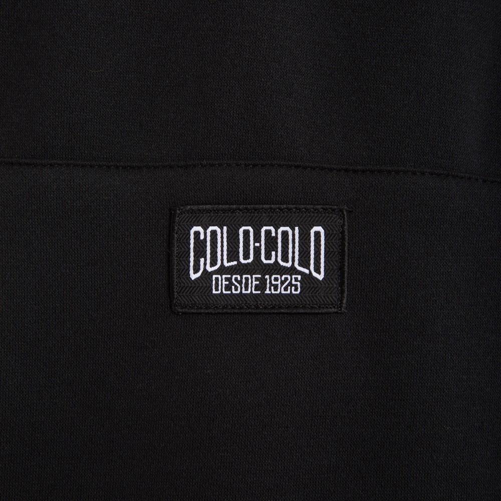 Poleron Colo Colo Urbano "Huinchas" Negro