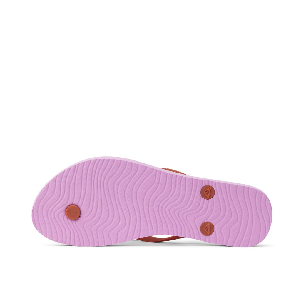 Sandalia Reef Women Seaside Prints Pink Mode Flower