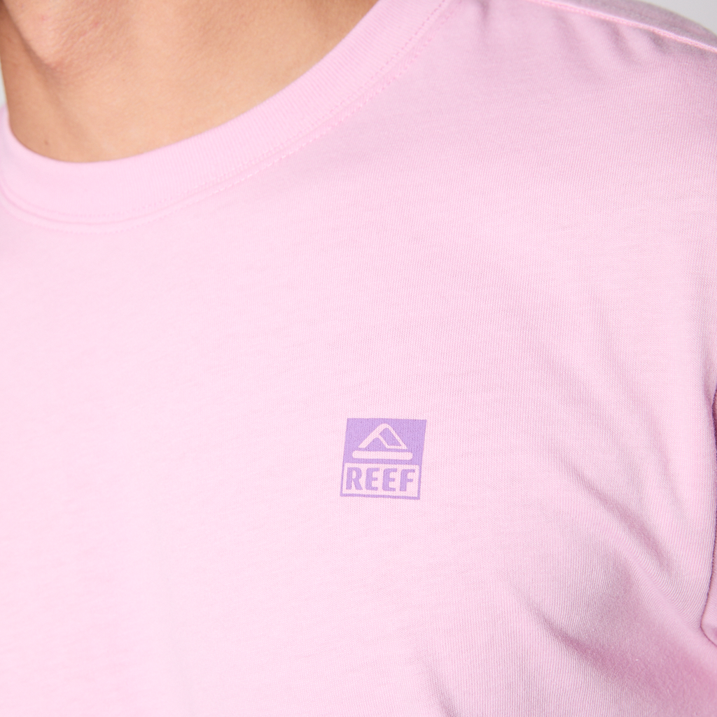 Polera Reef Men Surf Reef 84 Pink
