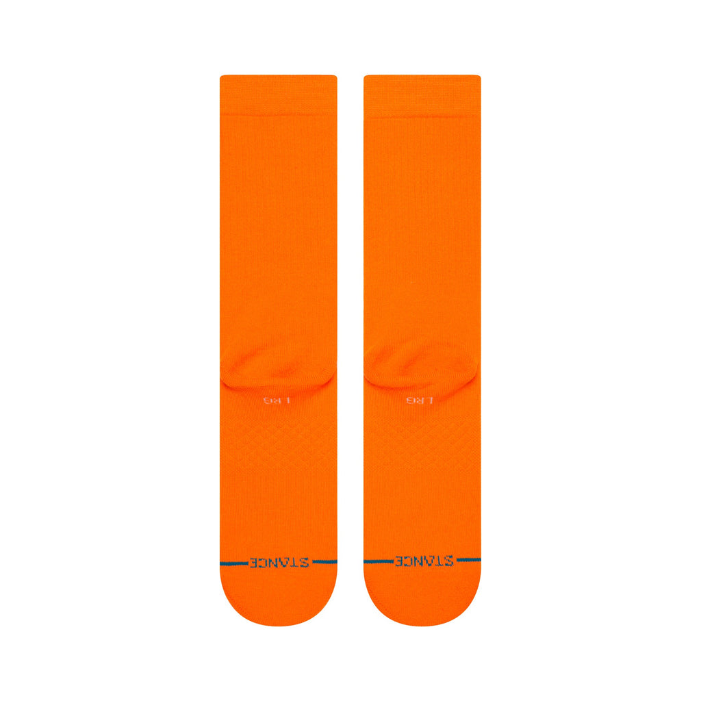 Stance Sock Icon Neon Orange