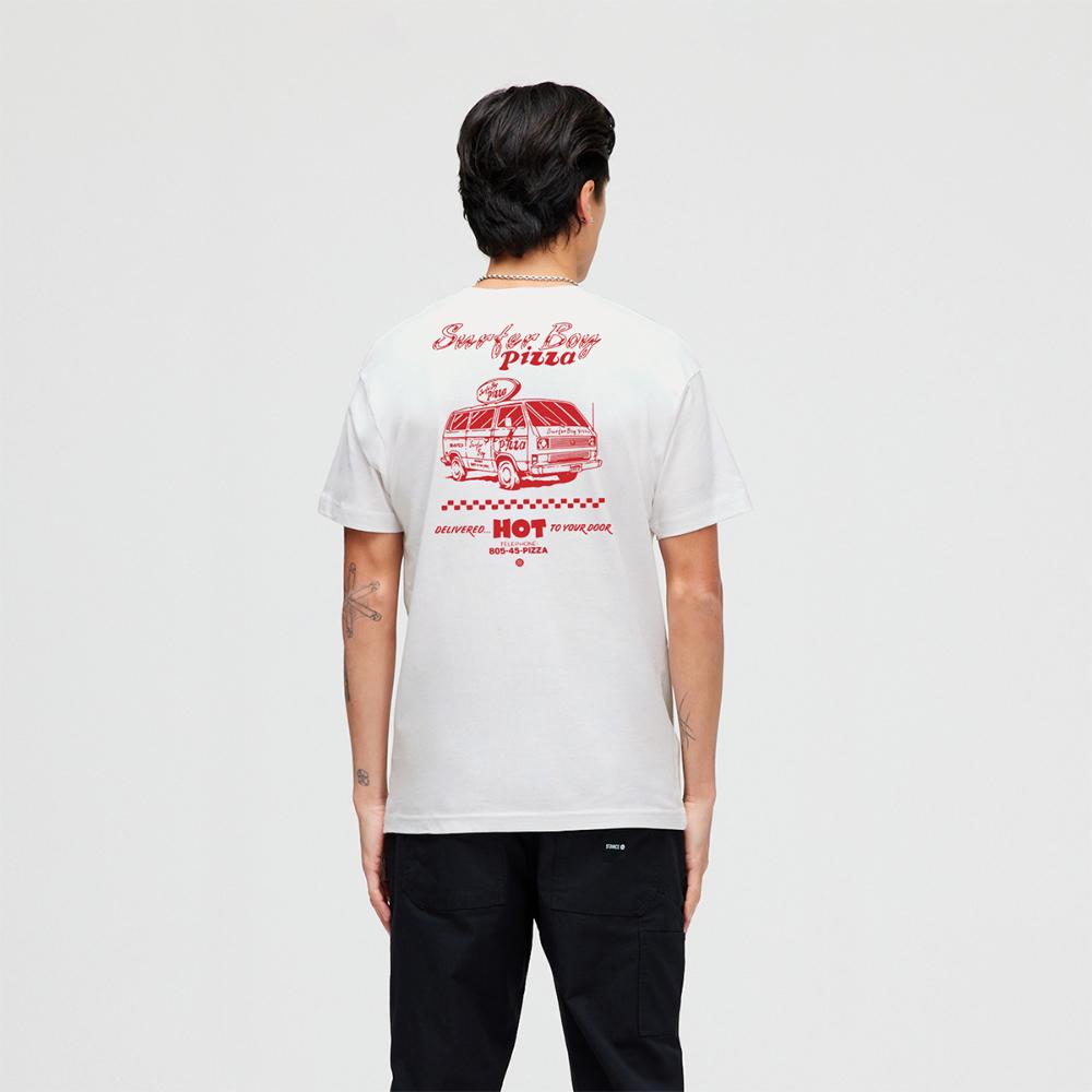 Polera Stance Surfer Boy White