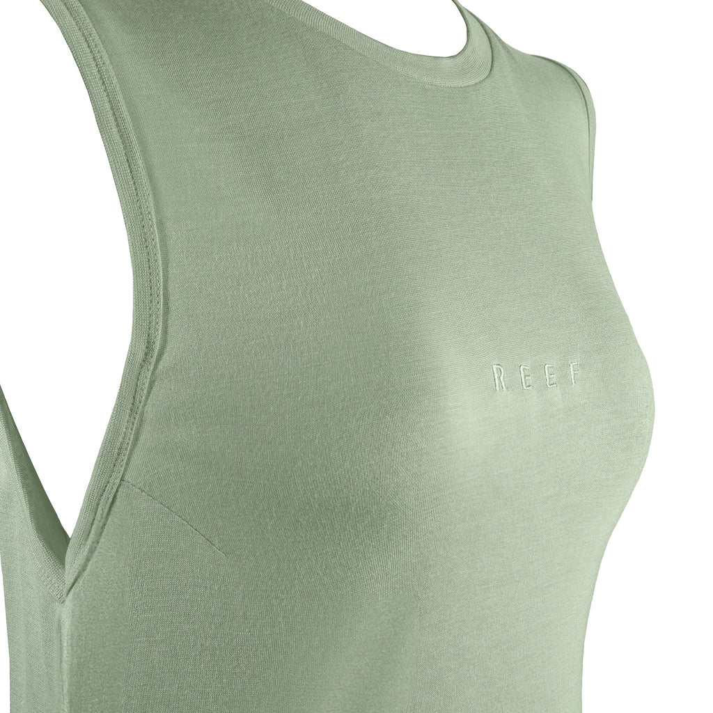 Vestido Reef Women Long All Green