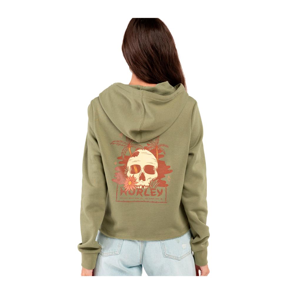 Poleron Women Death In Paradise Oil Green