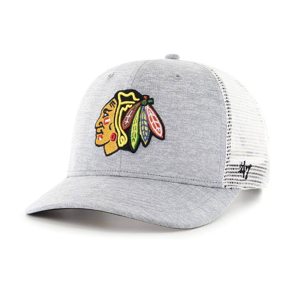 Jockey Chicago Blackhawk Gray Trucker