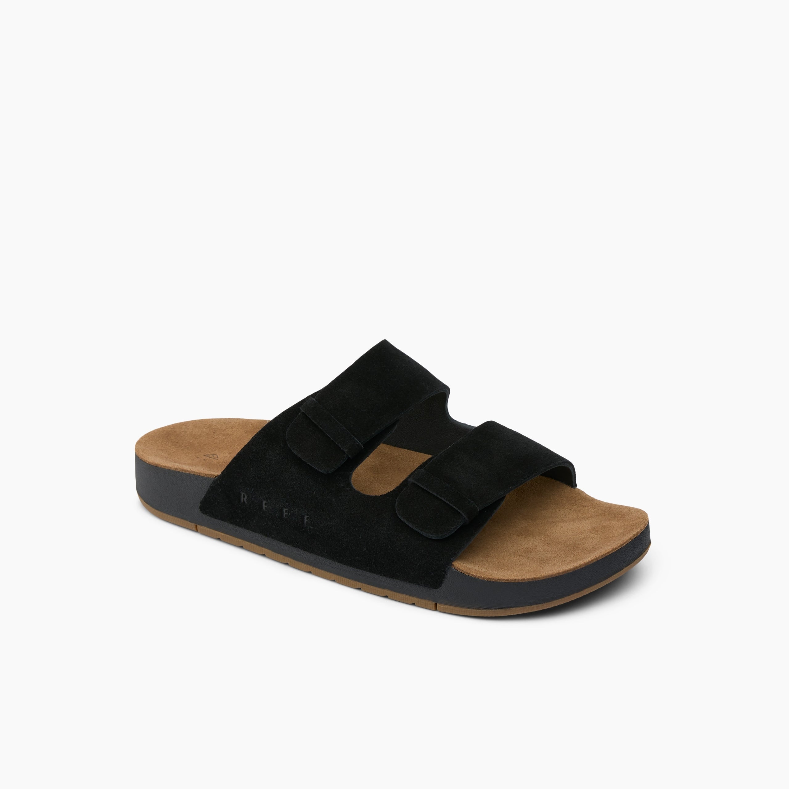 Sandalia Reef Women Ojai Two Bar Black Tan