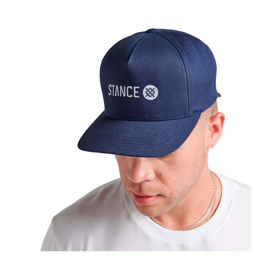 Jockey Icon Snapback Hat Navy