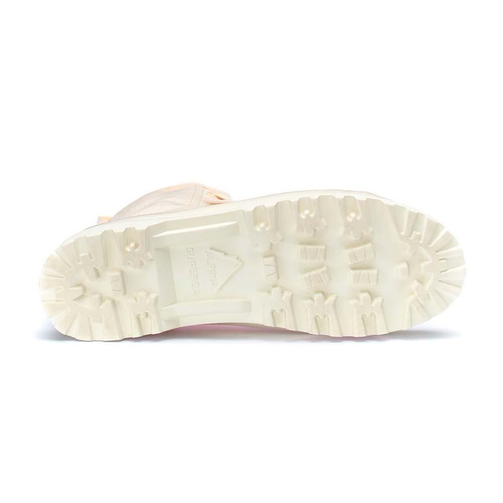 Zapatilla 2641 Alpina High Shiny Beige Raw