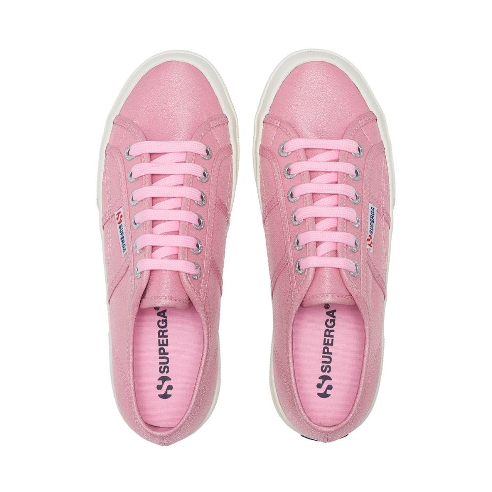 Zapatilla 2740 Platform Lame Pink Nose F Avorio