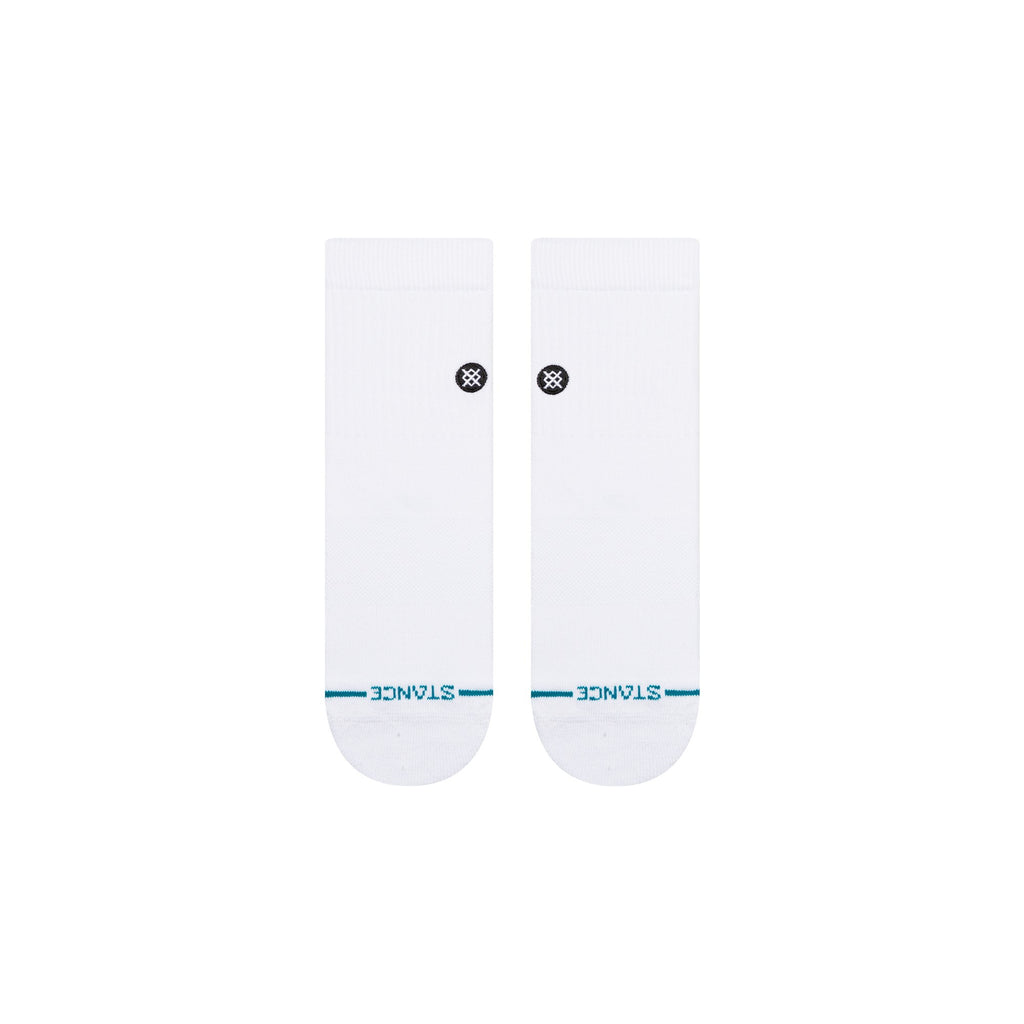 Stance Sock Icon Quarter White