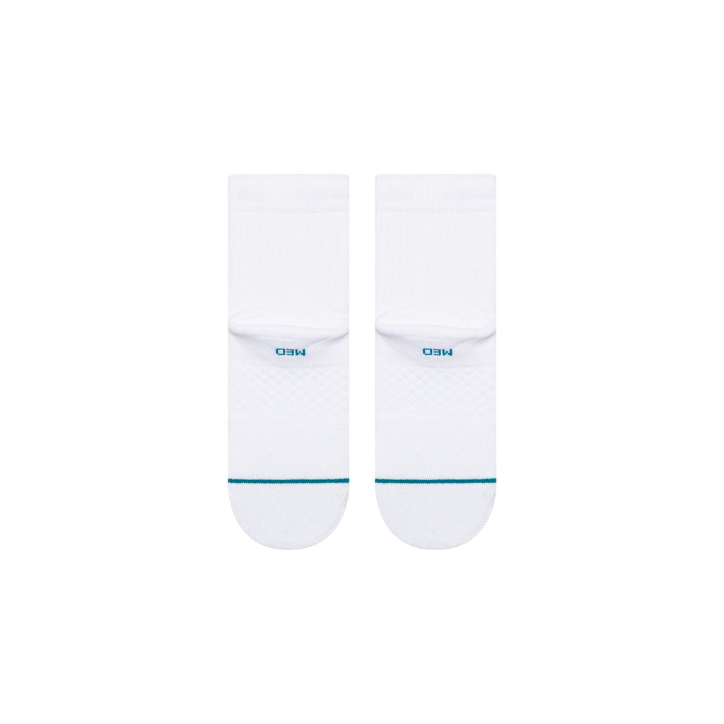 Stance Sock Icon Quarter White