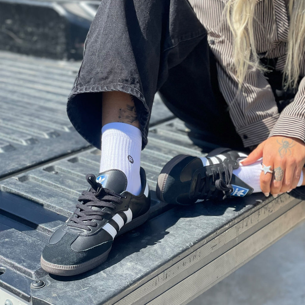 Stance Sock Icon Quarter White