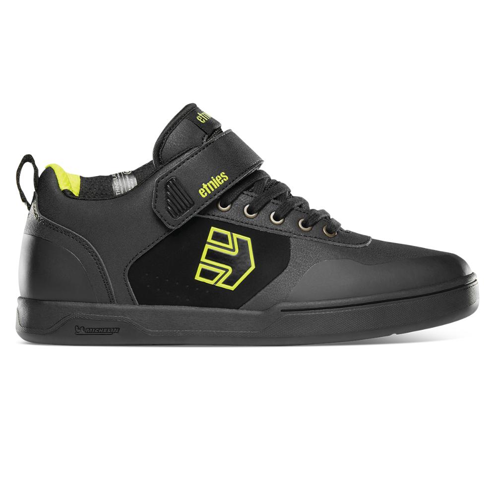 Zapatilla Bike Men Culvert Mid Black Lime