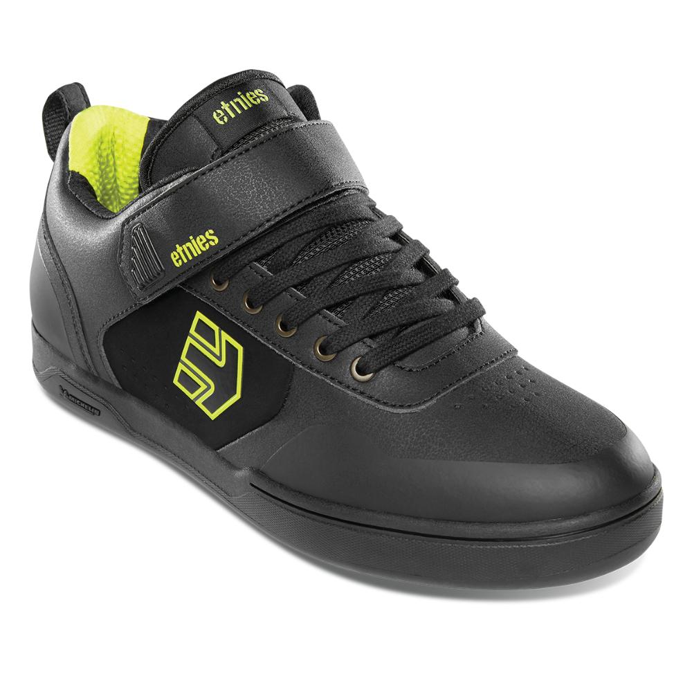Zapatilla Bike Men Culvert Mid Black Lime