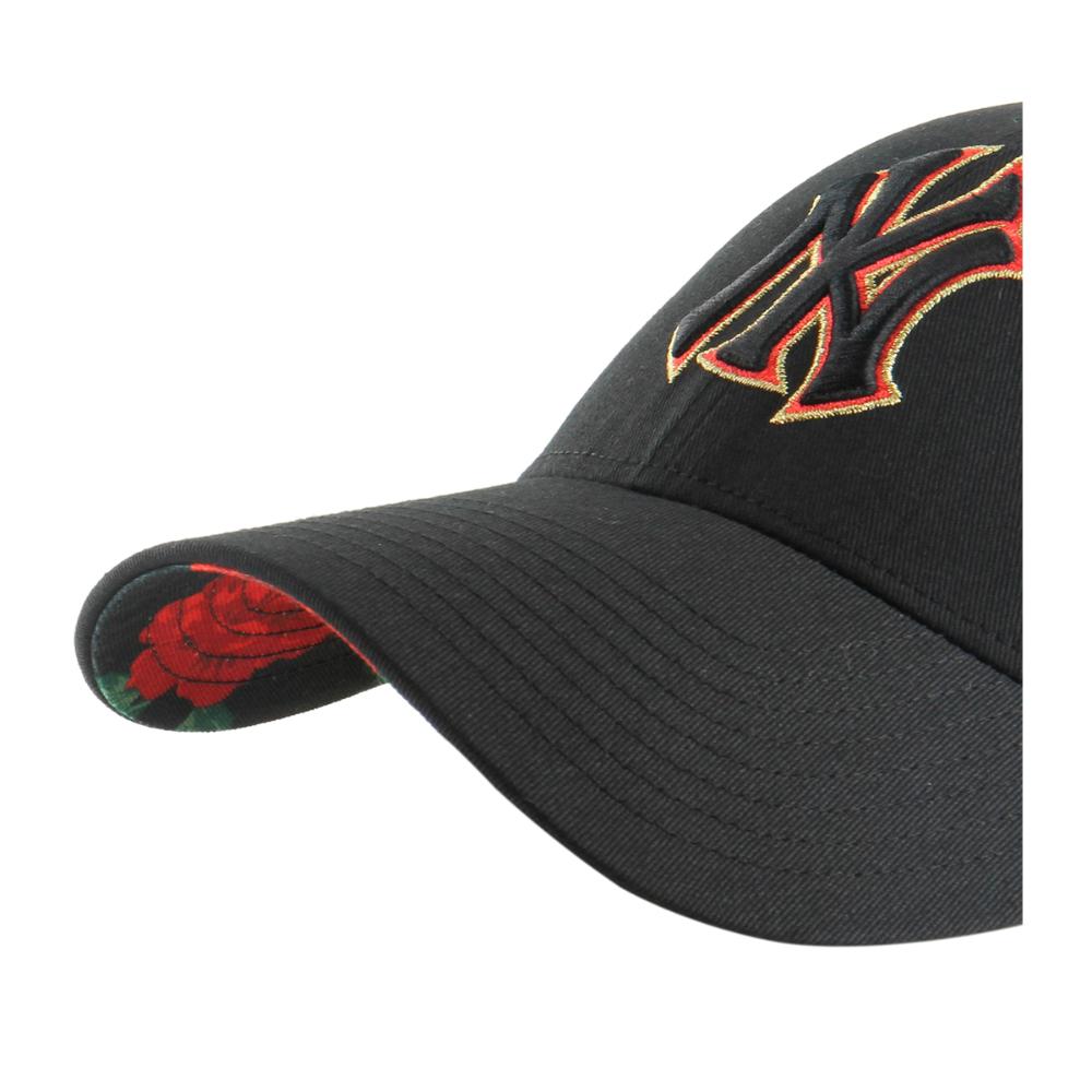 Jockey New York Yankees MVP Snapback Rose Garden Black