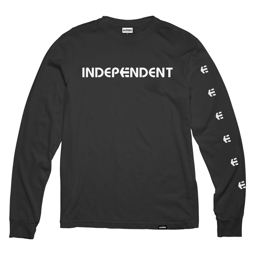 Polera Independent Manga Larga Black