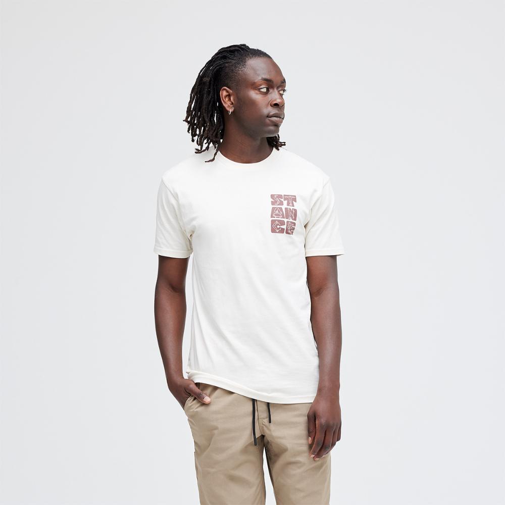 Polera Stance Complicated Vintage White