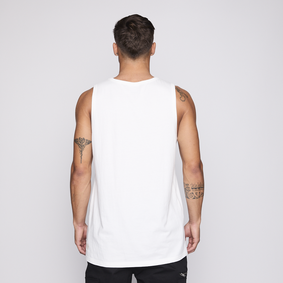 Polera Tank Reef Men White