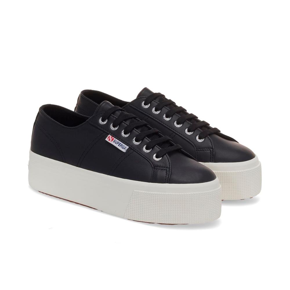 Zapatilla 2790 Nappa Black F Avorio