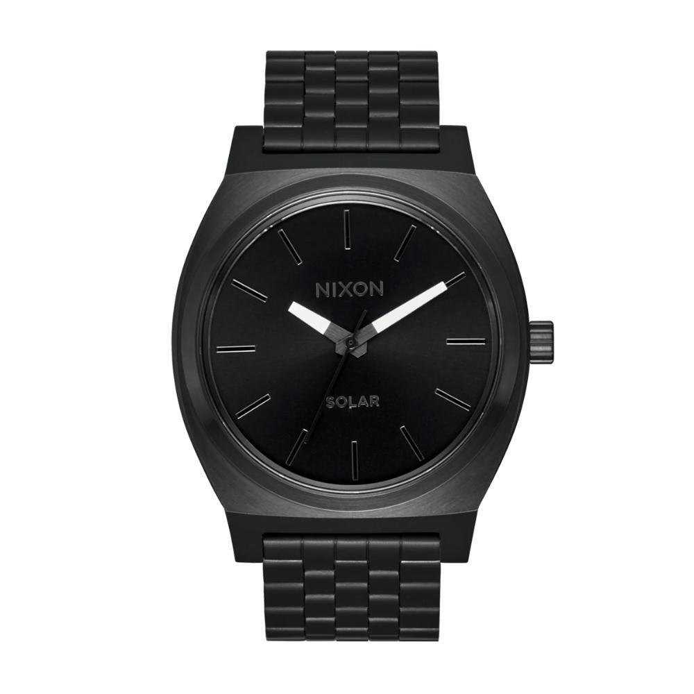 Reloj Time Teller Solar All Black White