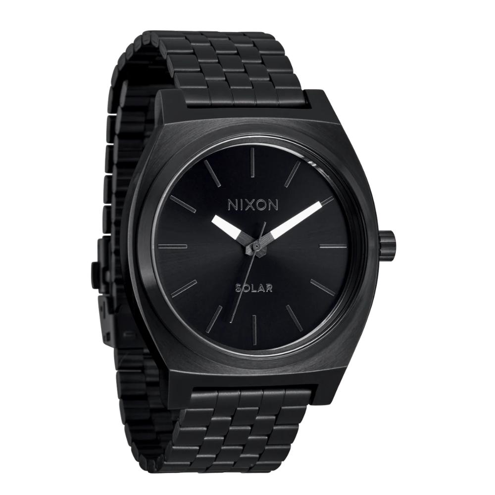 Reloj Time Teller Solar All Black White