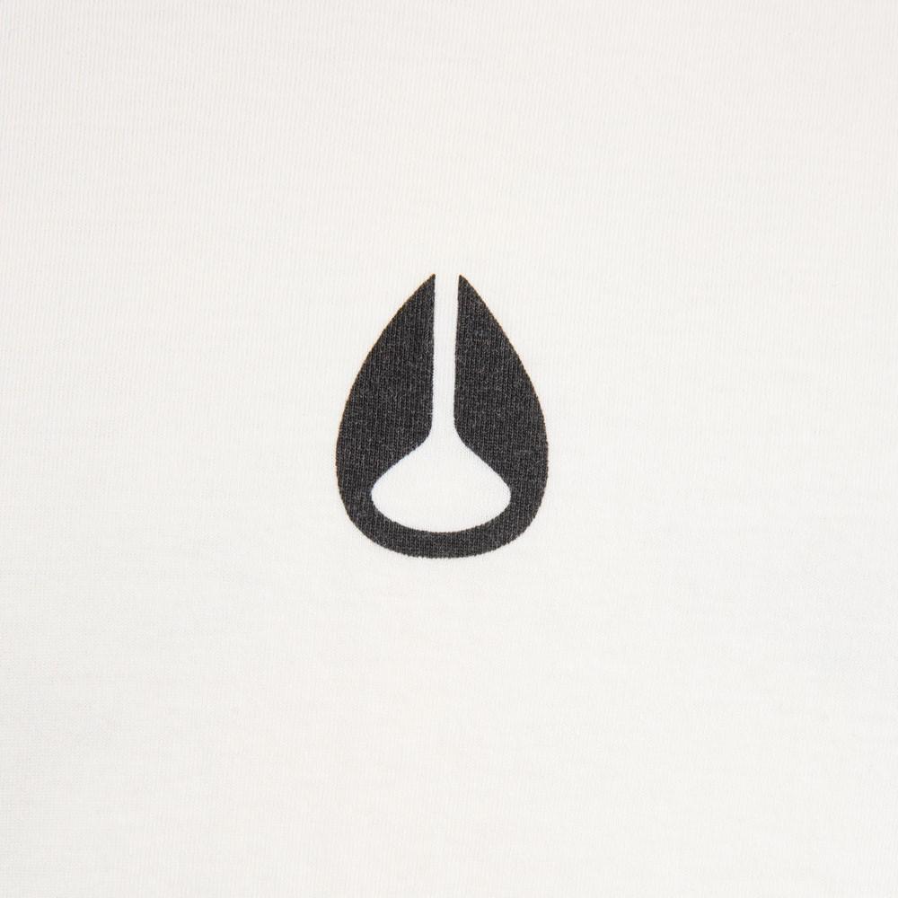 Polera Men Icon Front White Black