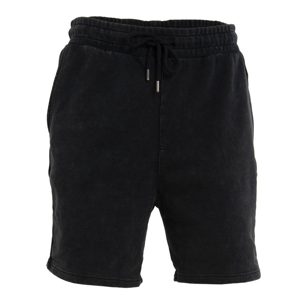 Short Men Solid Black