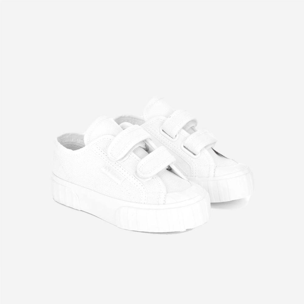 Zapatilla 2630 Kids Stripe Total White Straps