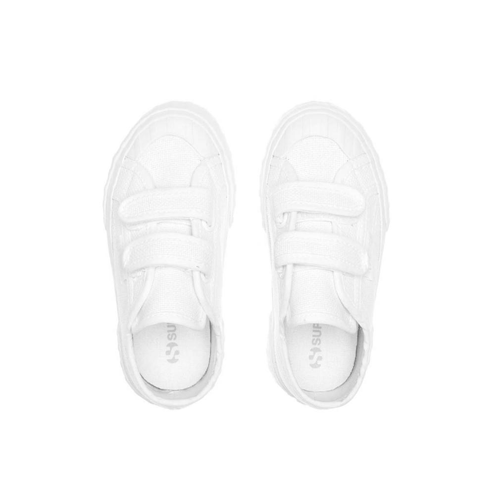 Zapatilla 2630 Kids Stripe Total White Straps