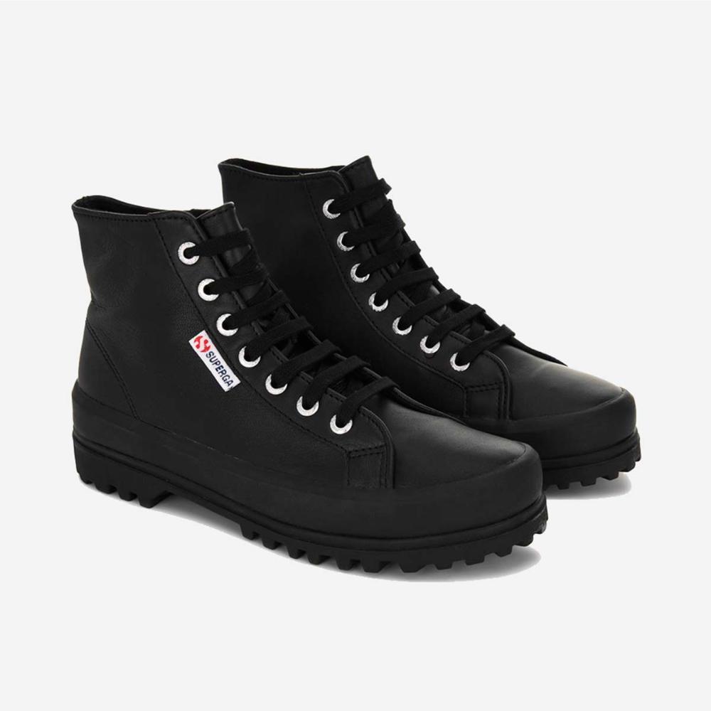 Zapatilla 2341 Alpina Nappa Full Black