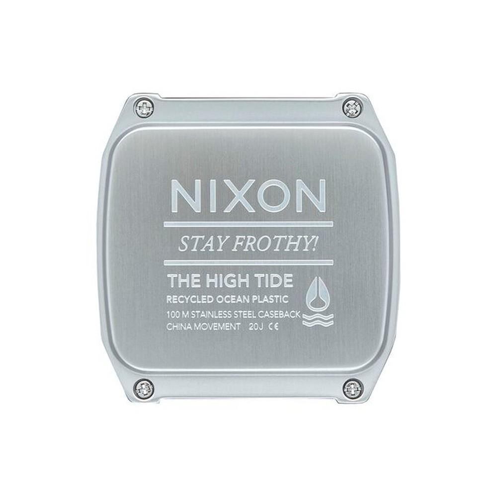Reloj High Tide Silver Black Nixon