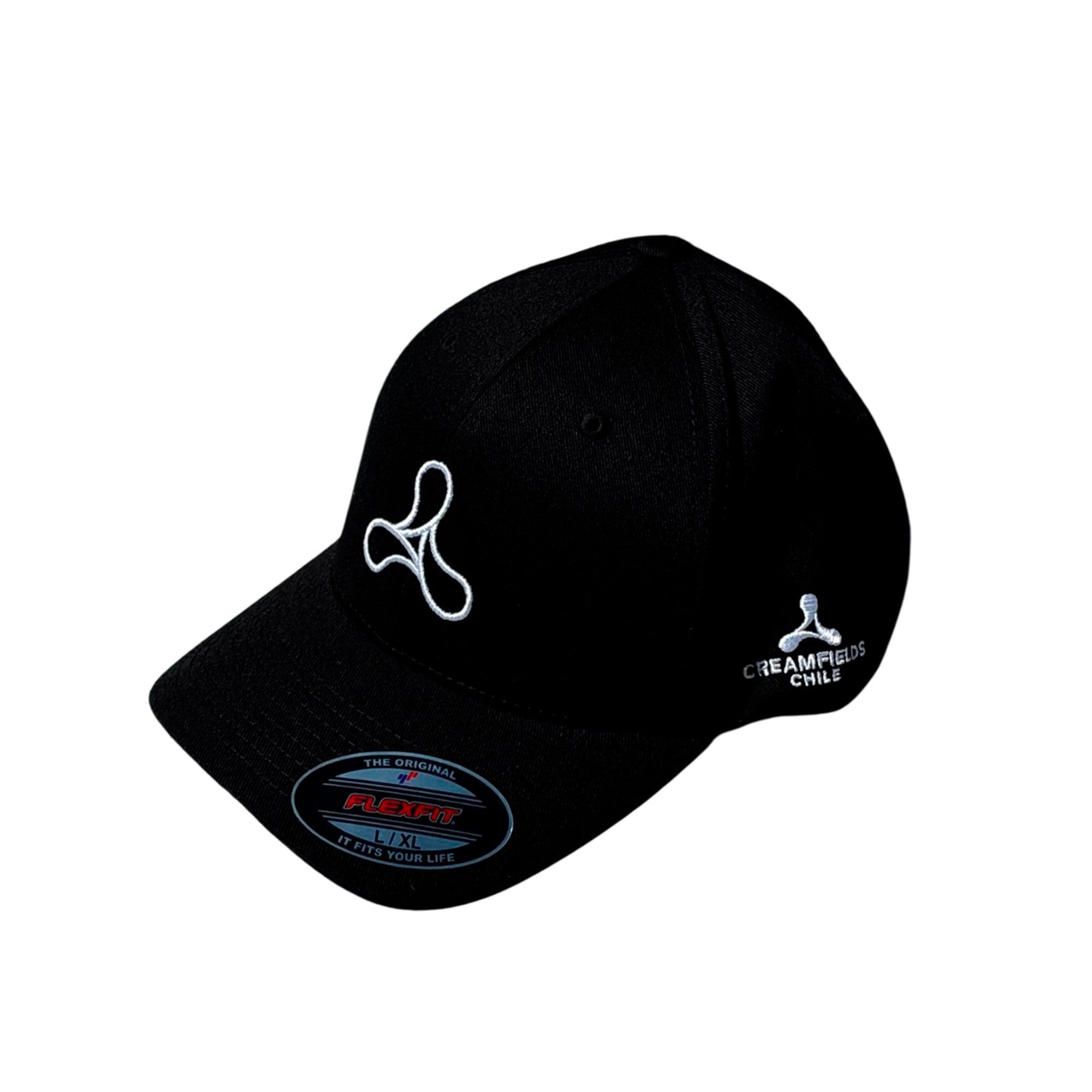 Jockey Creamfield Flex Fit Black Logo S/M 20 años
