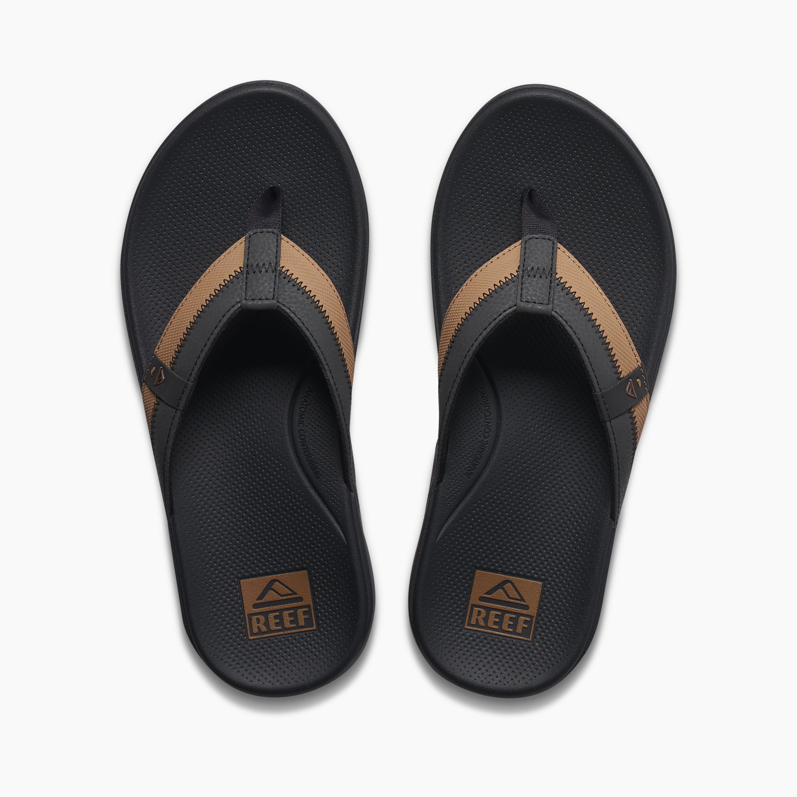 Sandalia Reef Men Cushion Phantom  2.0 Tobacco Black